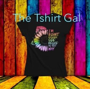 I QM BKINT THAT HOW GOD ROLLED ME GRAPHIC TEE